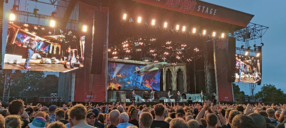 Iron Maiden live på Tons of Rock 2022 - BLEZT
