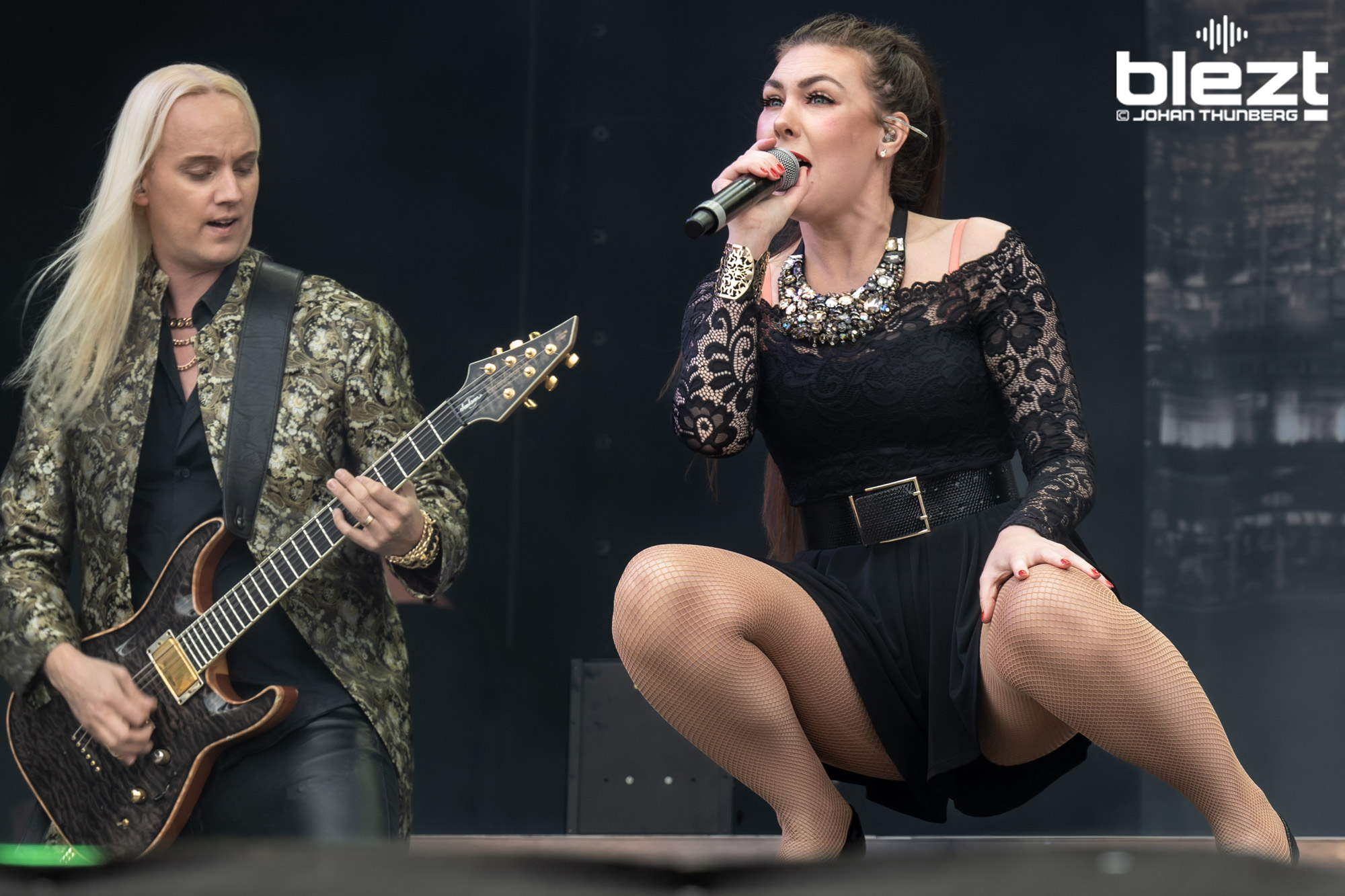 Amaranthe live på Sweden Rock Festival 2022 - BLEZT