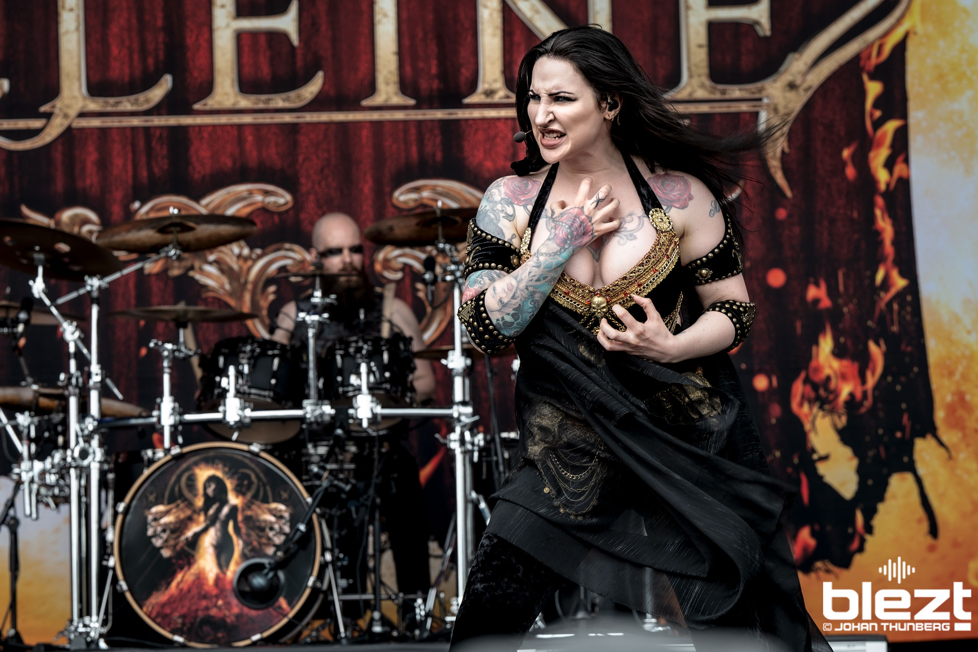 Eleine live på Sweden Rock Festival 2022 - BLEZT