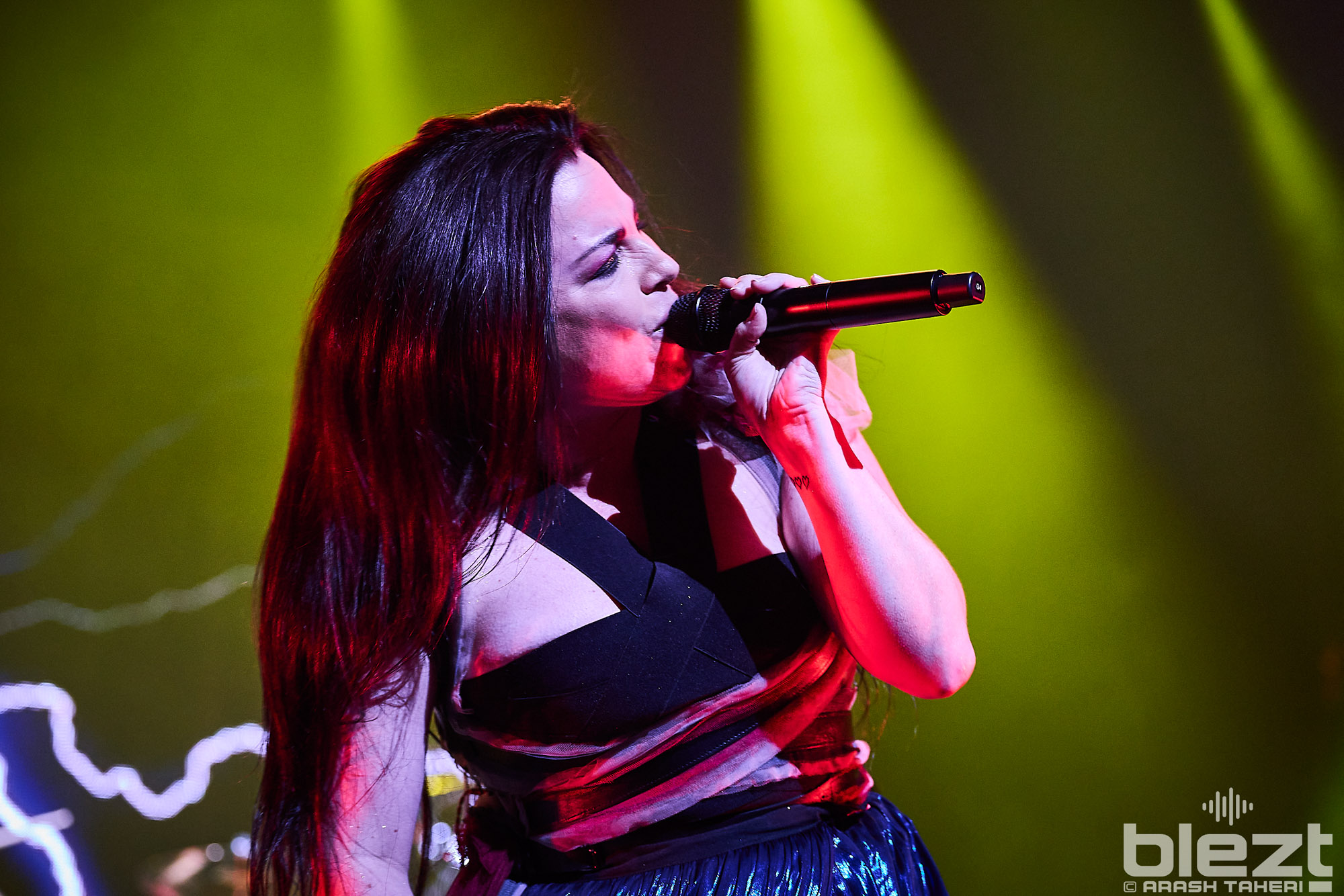 Evanescence live I Oslo Spektrum juni 2022 - BLEZT