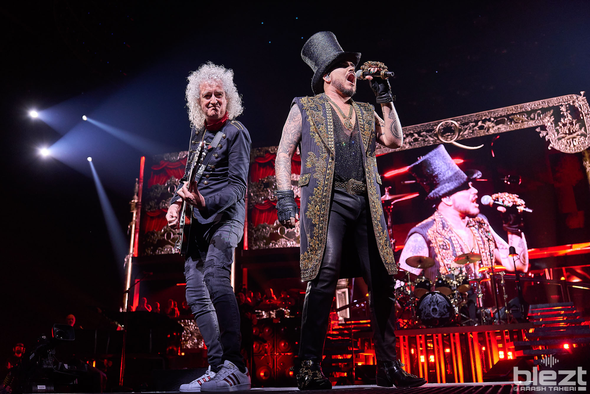 Queen + Adam Lambert live på Telenor Arena juli 2022 - BLEZT