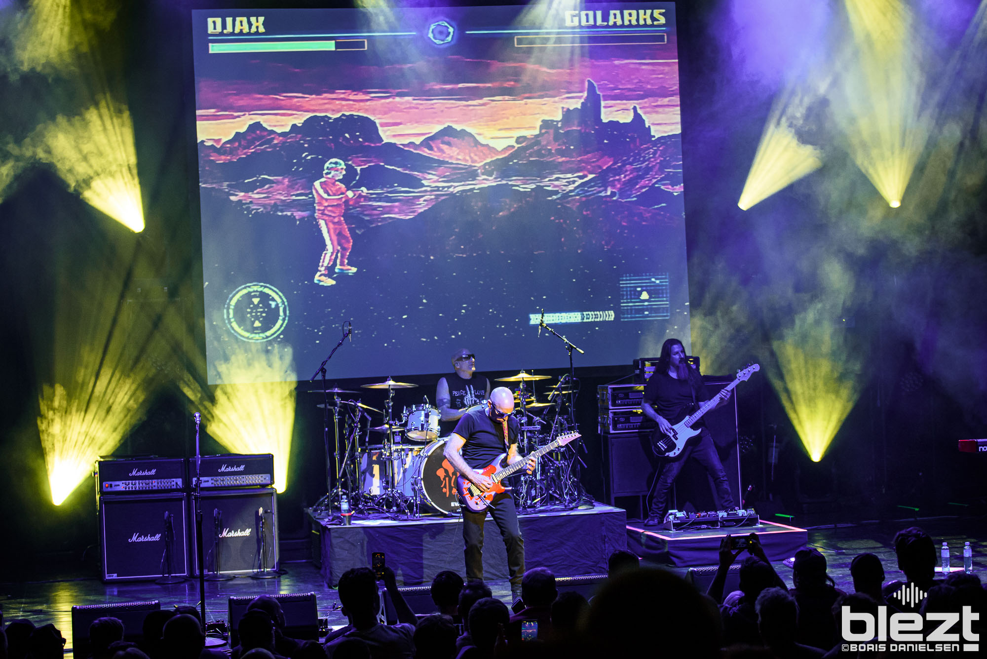 Joe Satriani live på Sentrum Scene april 2023 - BLEZT