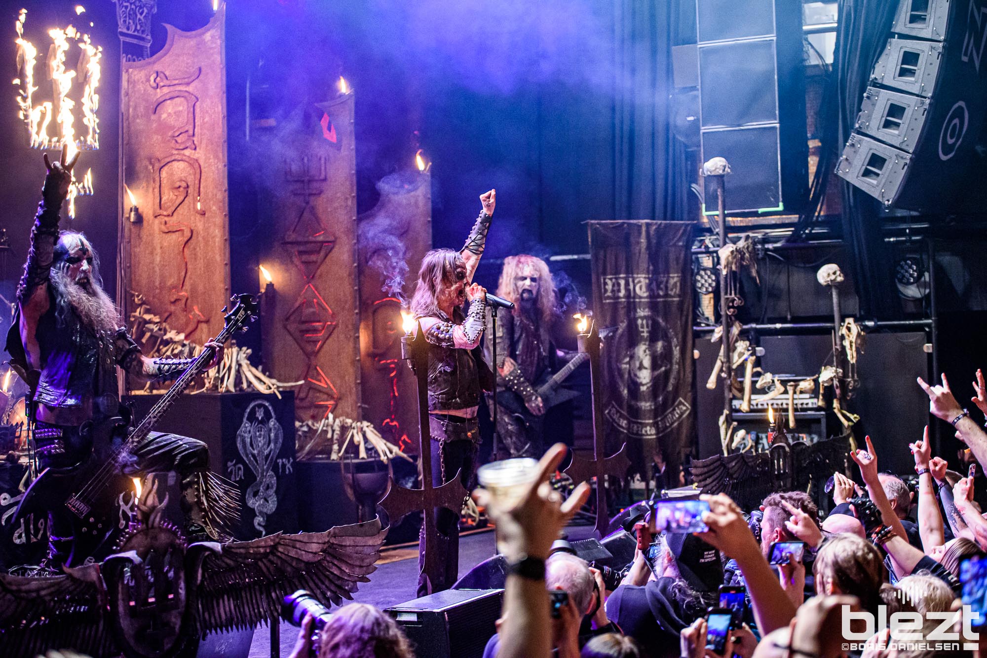 Watain live på Inferno 2023 - BLEZT