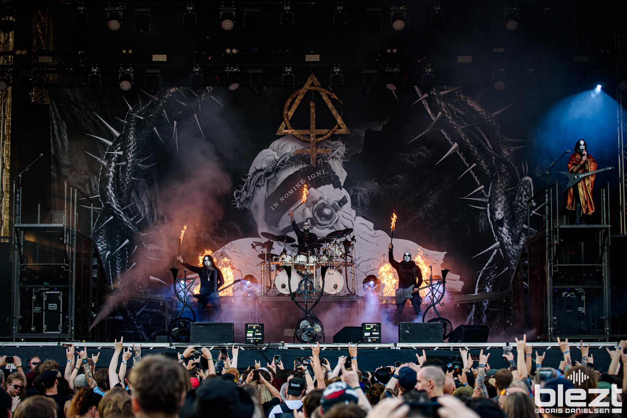 Behemoth live på Tons of Tock 2023 - BLEZT