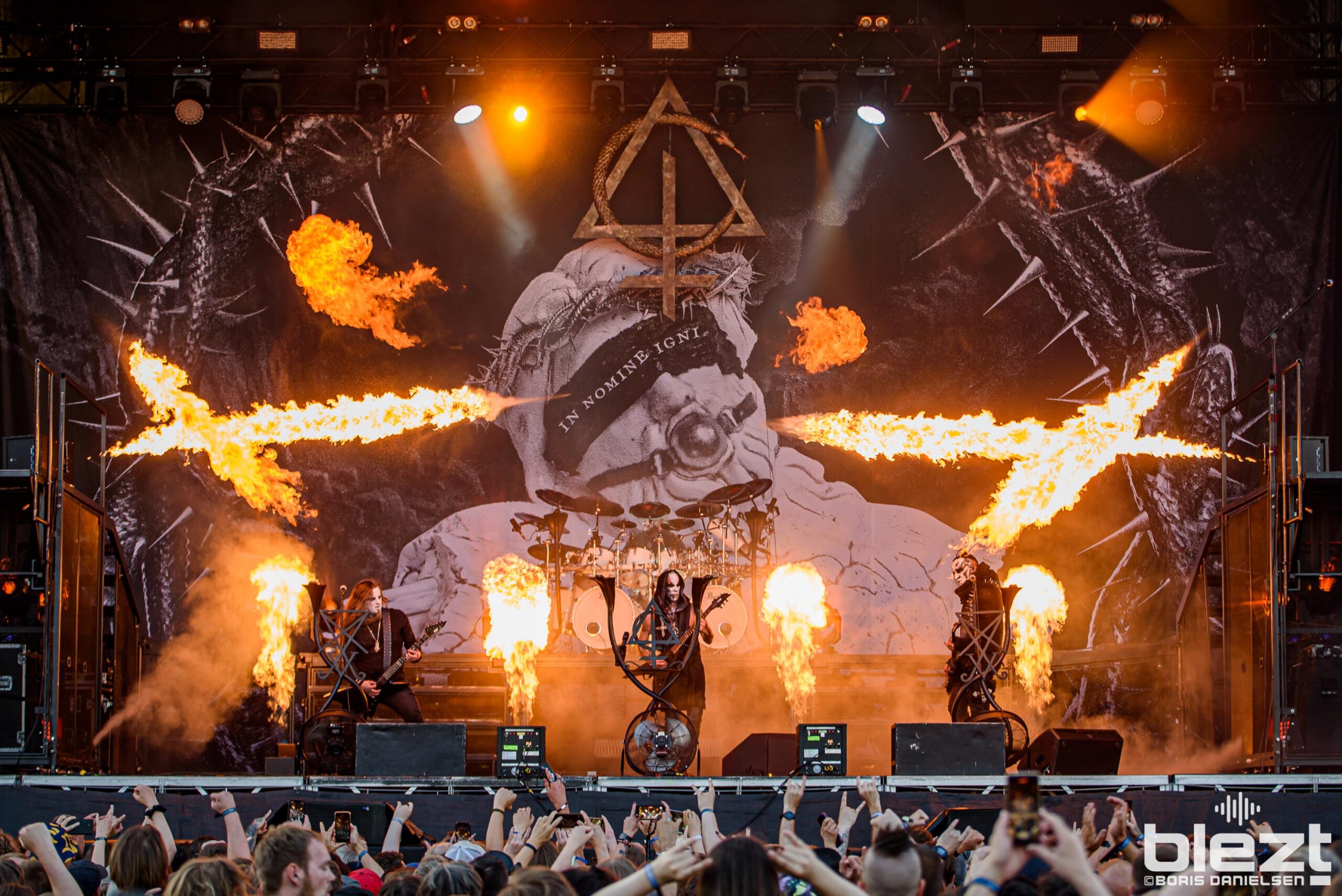 Behemoth live på Tons of Tock 2023 - BLEZT