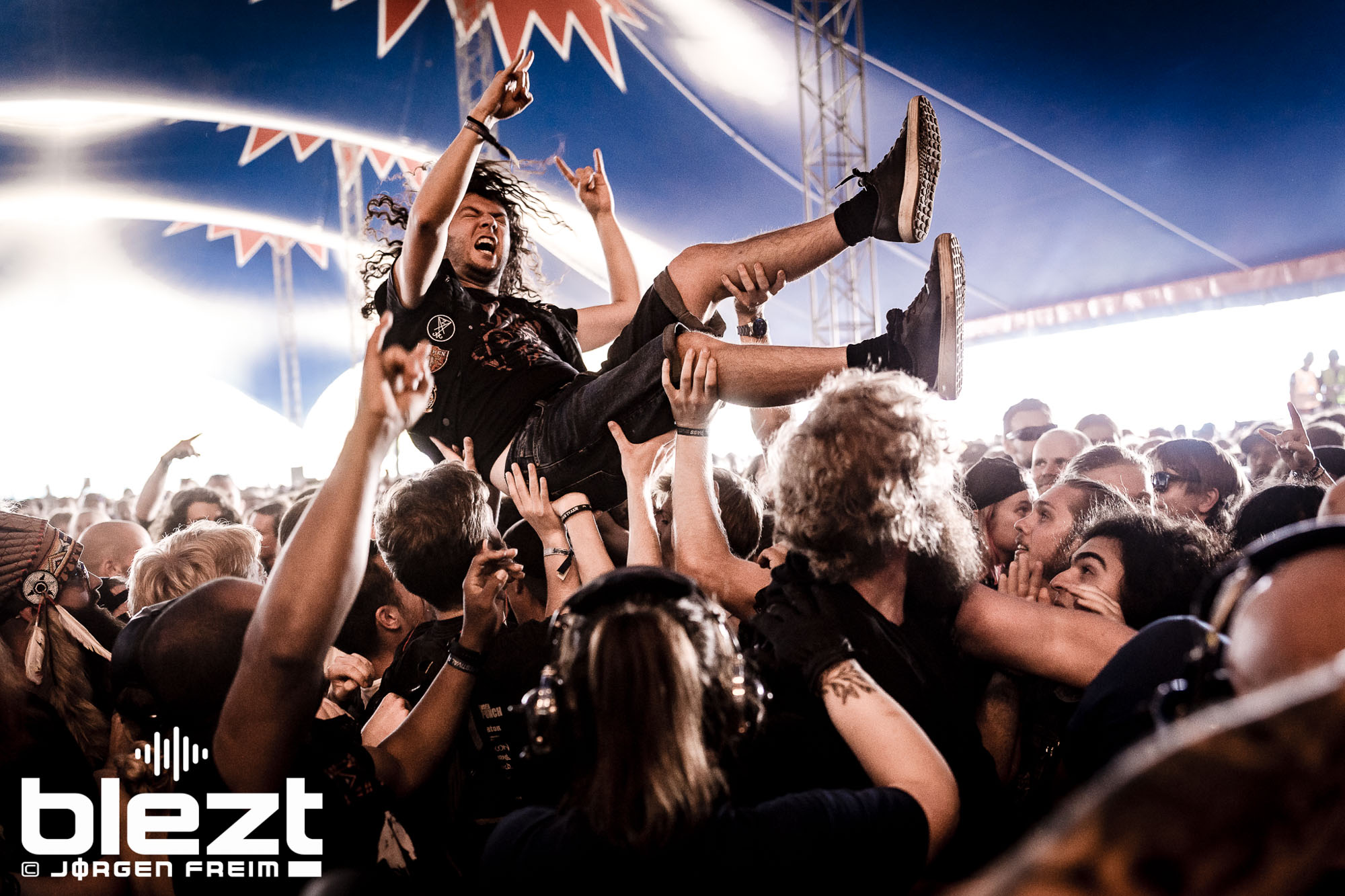 Napalm Death live på Tons of Rock 2023 - BLEZT