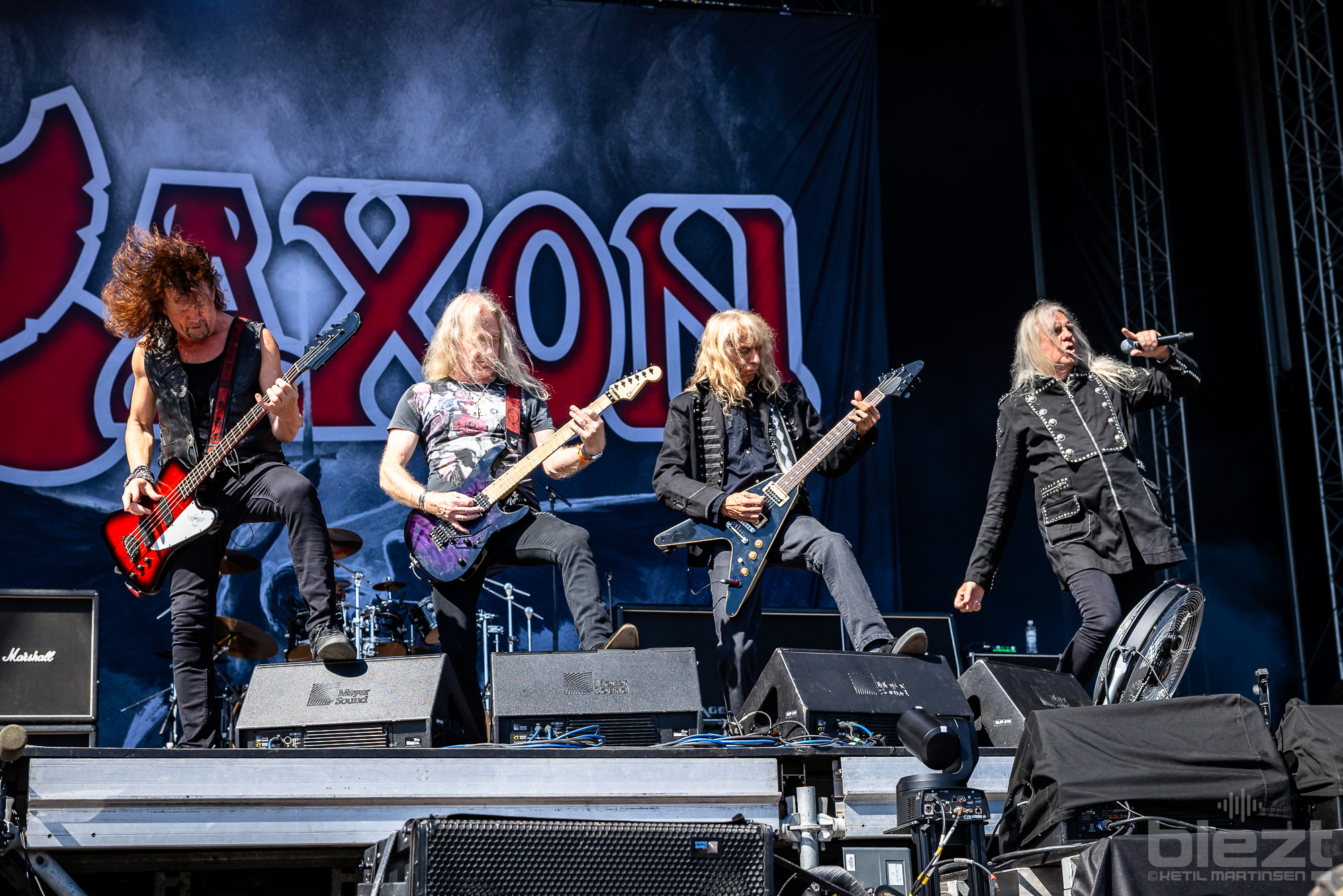 Saxon live på Tons of Rock 2024 - BLEZT