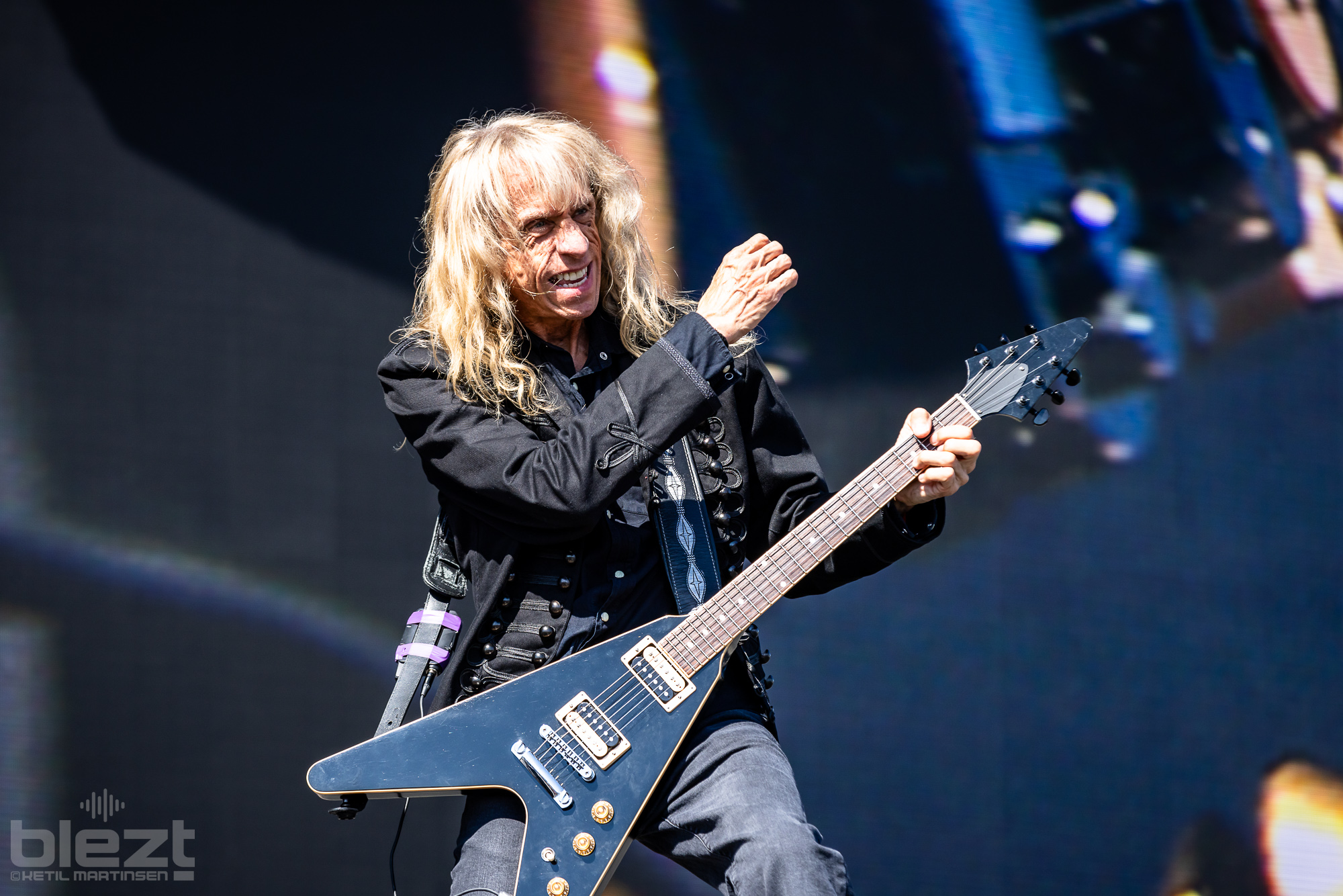 Saxon live på Tons of Rock 2024 - BLEZT