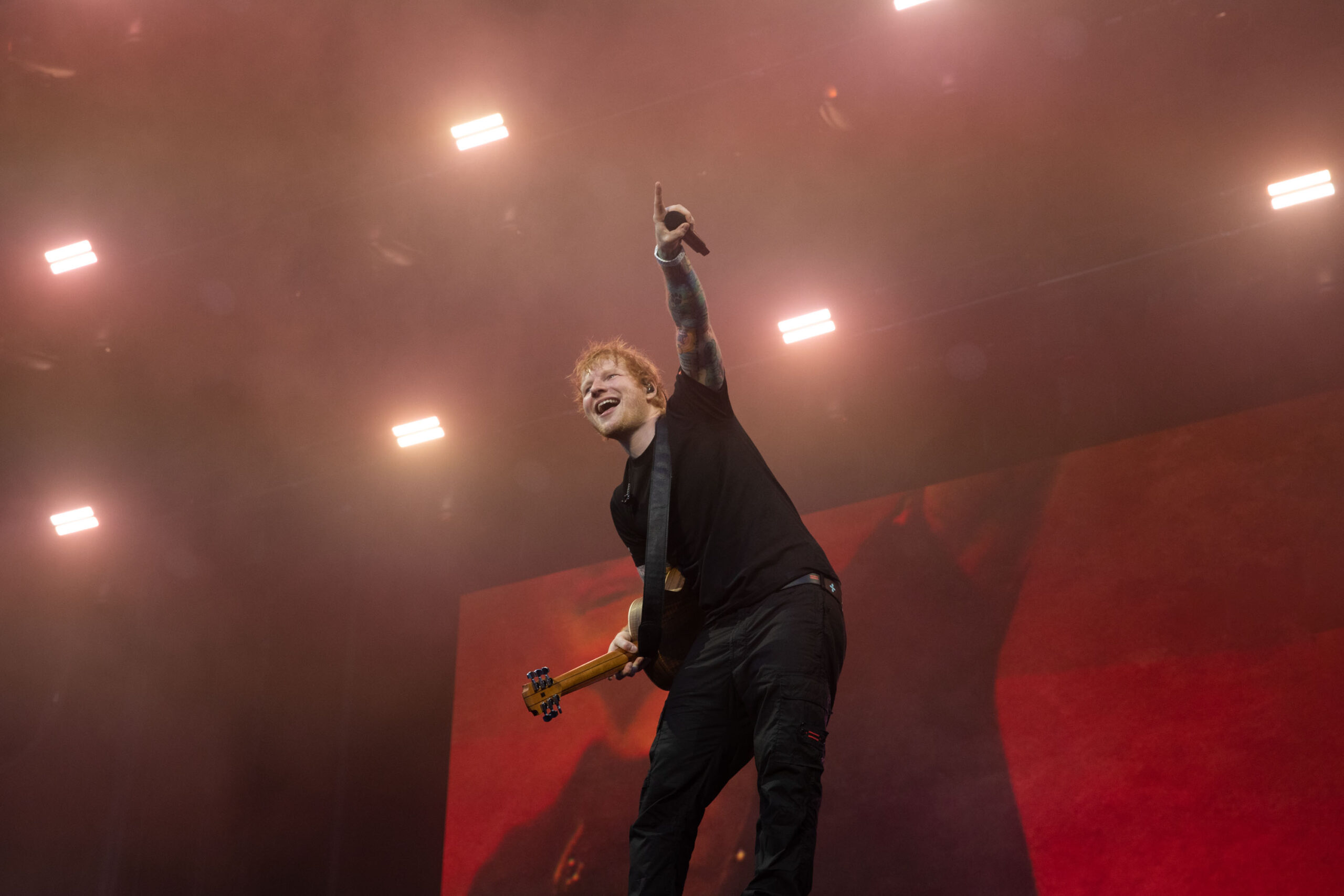 Ed Sheeran live på Stavernfestivalen 2024 - © Mark Surridge