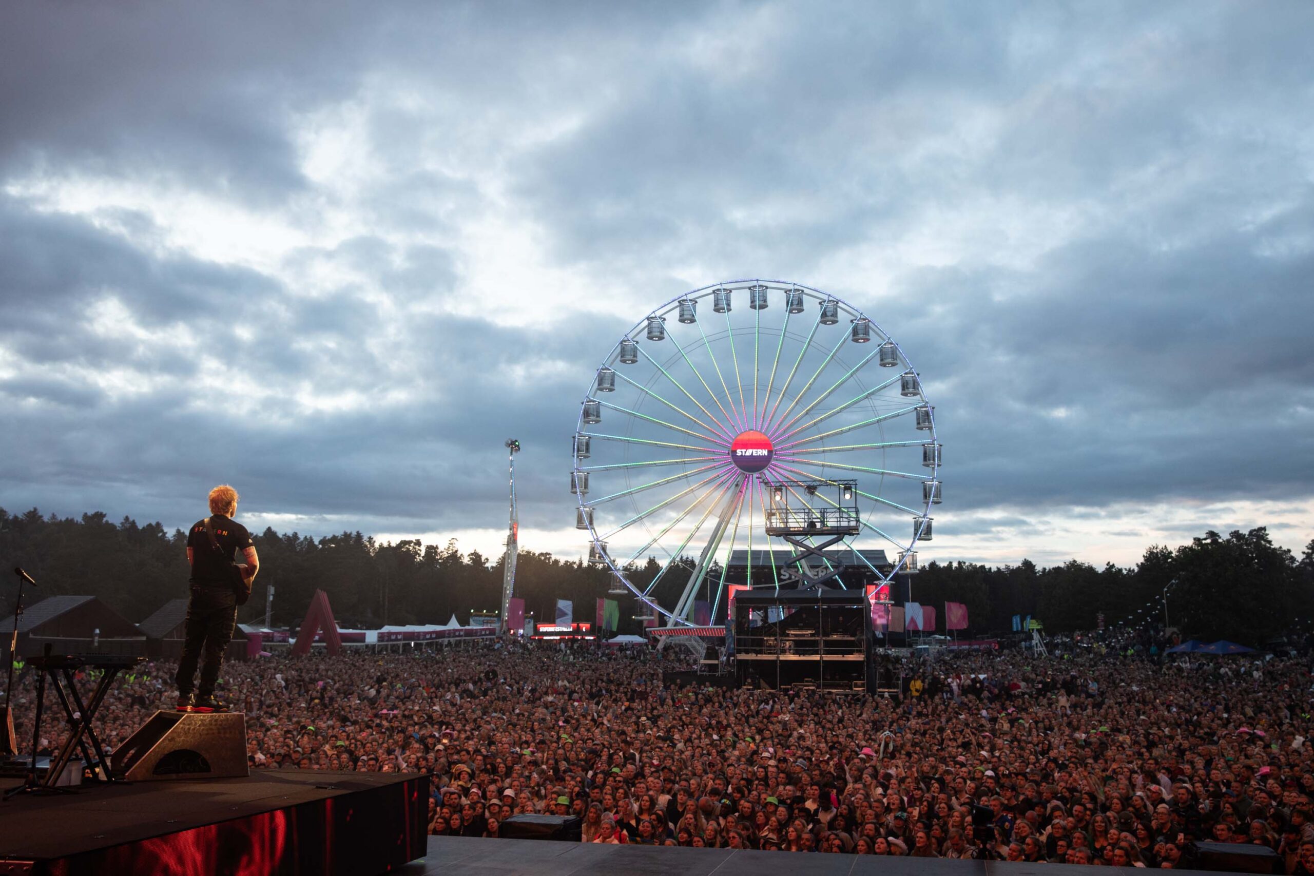 Ed Sheeran live på Stavernfestivalen 2024 - © Mark Surridge