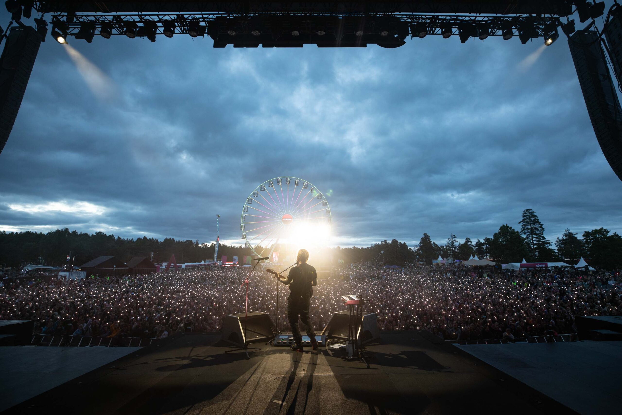 Ed Sheeran live på Stavernfestivalen 2024 - © Mark Surridge