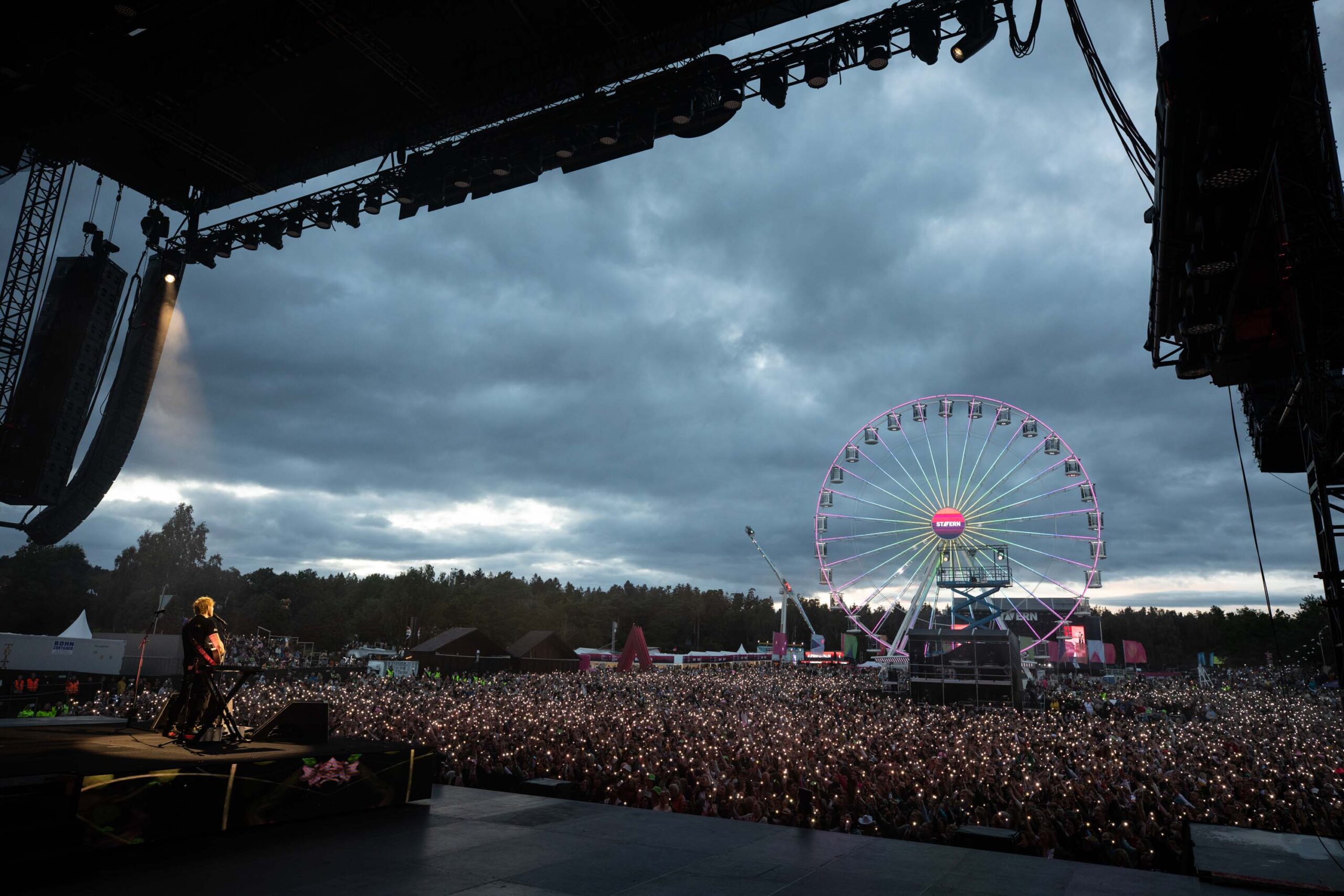 Ed Sheeran live på Stavernfestivalen 2024 - © Mark Surridge