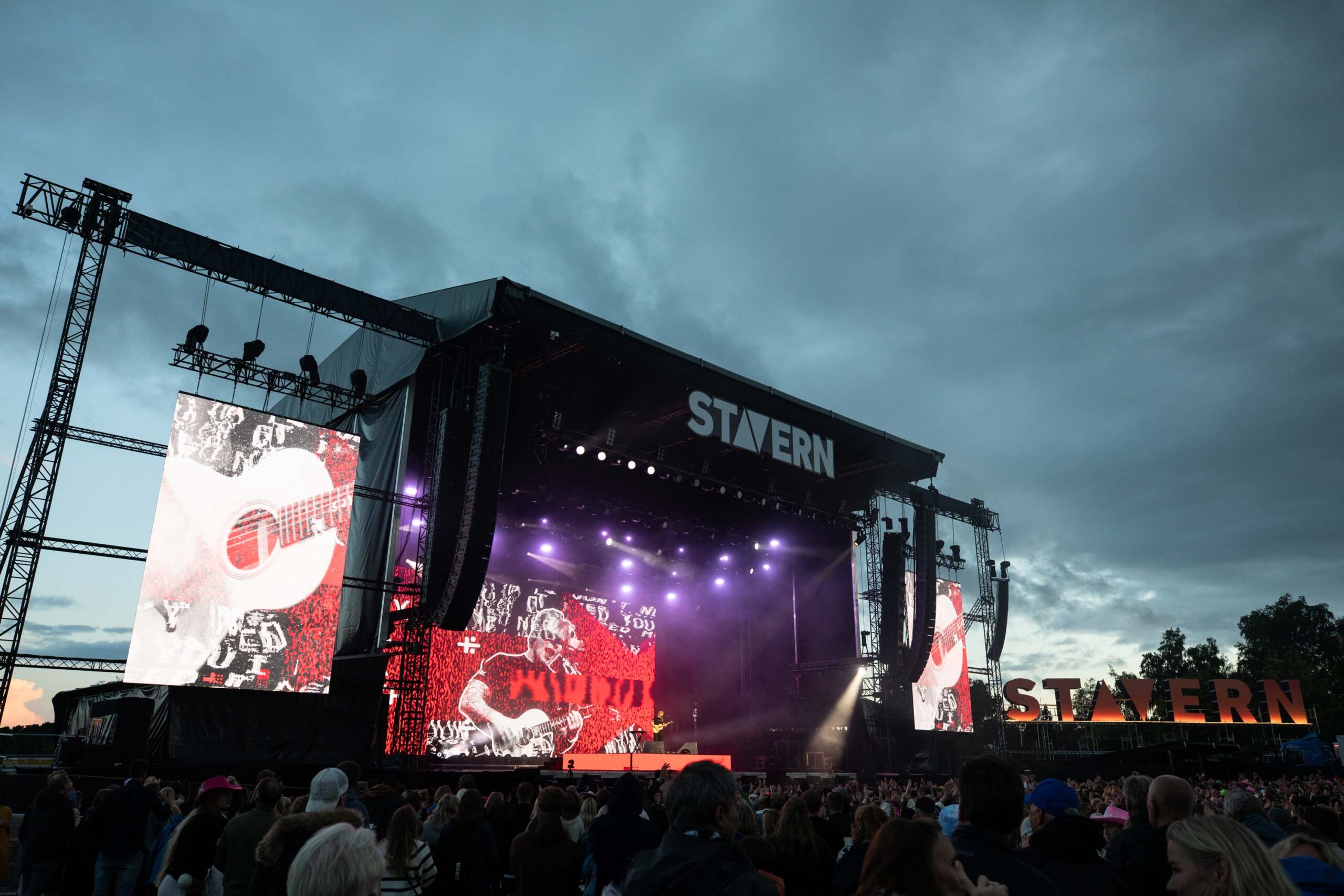 Ed Sheeran live på Stavernfestivalen 2024 - © Mark Surridge