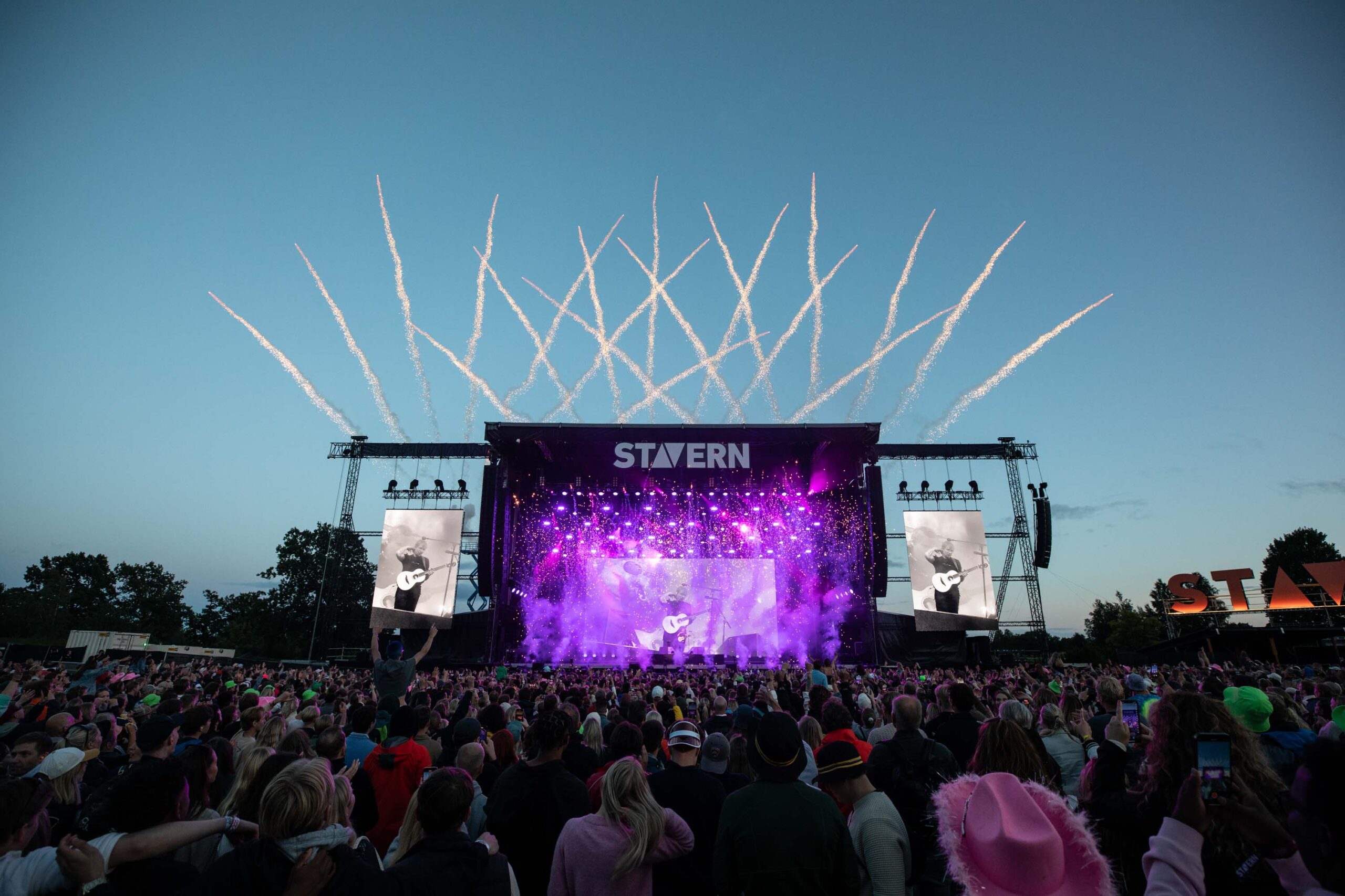 Ed Sheeran live på Stavernfestivalen 2024 - © Mark Surridge