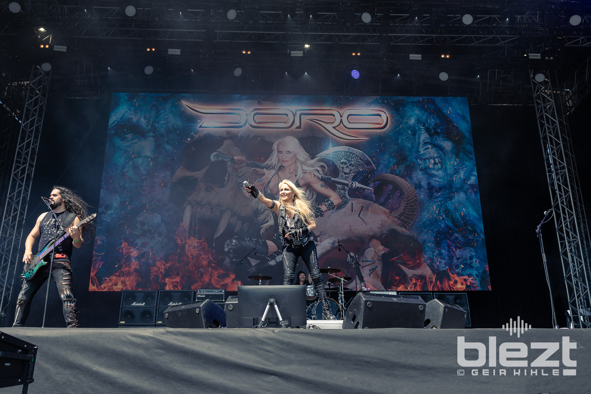 Doro live på Tons of Rock 2024 - BLEZT