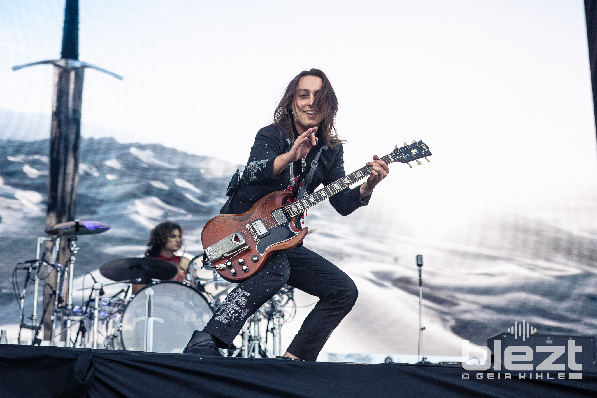 Greta Van Fleet live på Tons of Rock 2024 - BLEZT