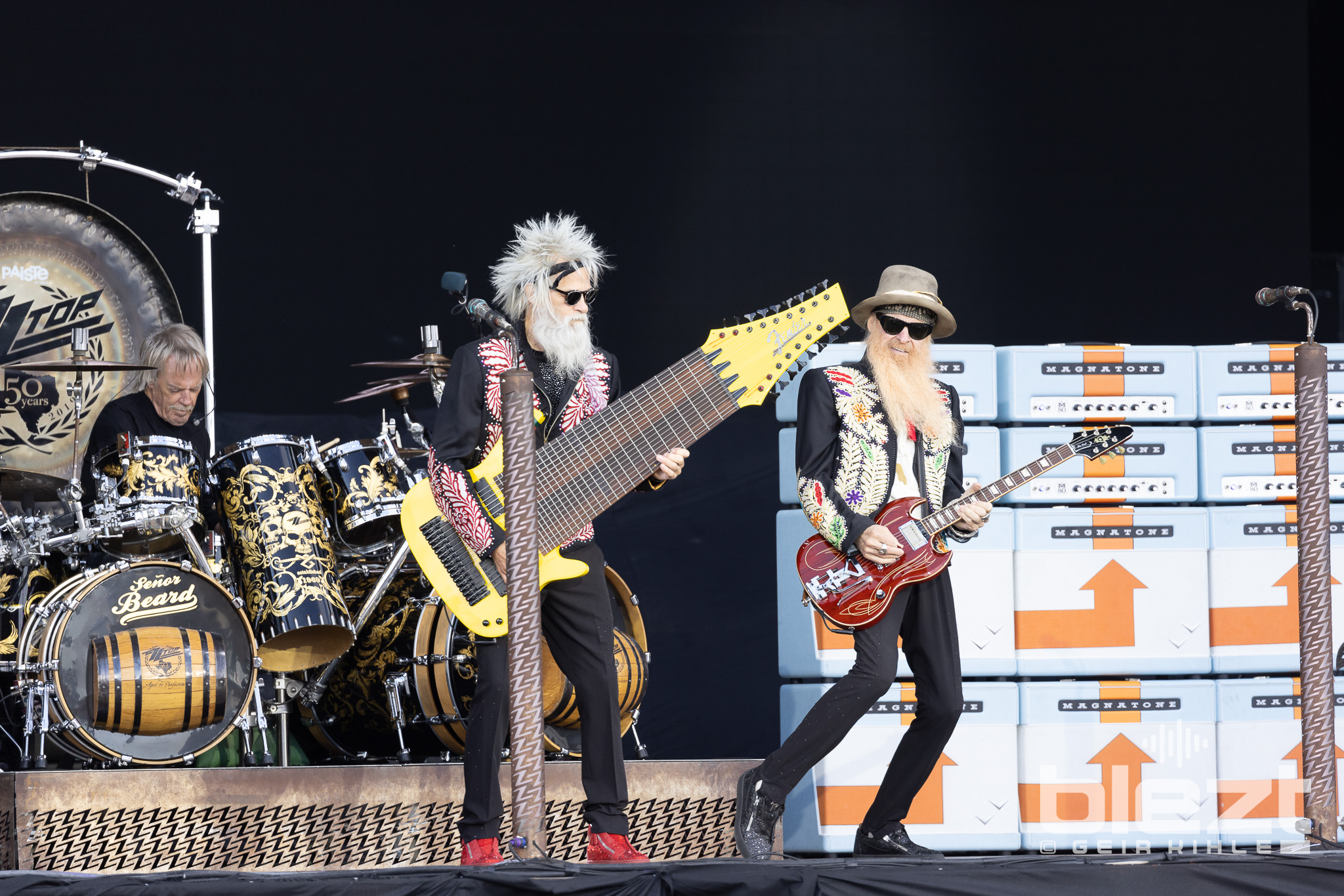 ZZ Top live på Tons of Rock 2024 - BLEZT