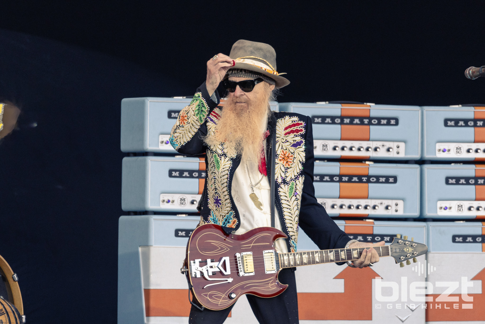 ZZ Top live på Tons of Rock 2024 - BLEZT