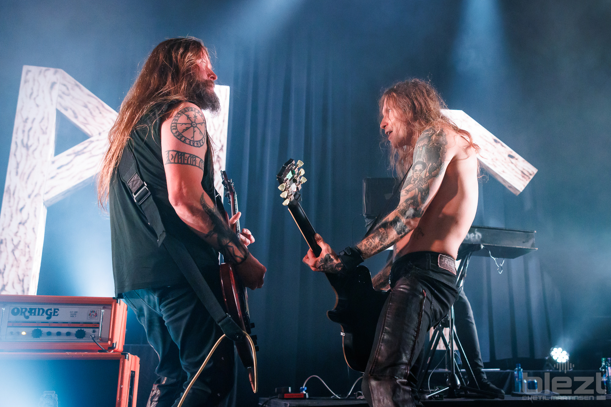 Enslaved live på Rockefeller oktober 2024 - BLEZT