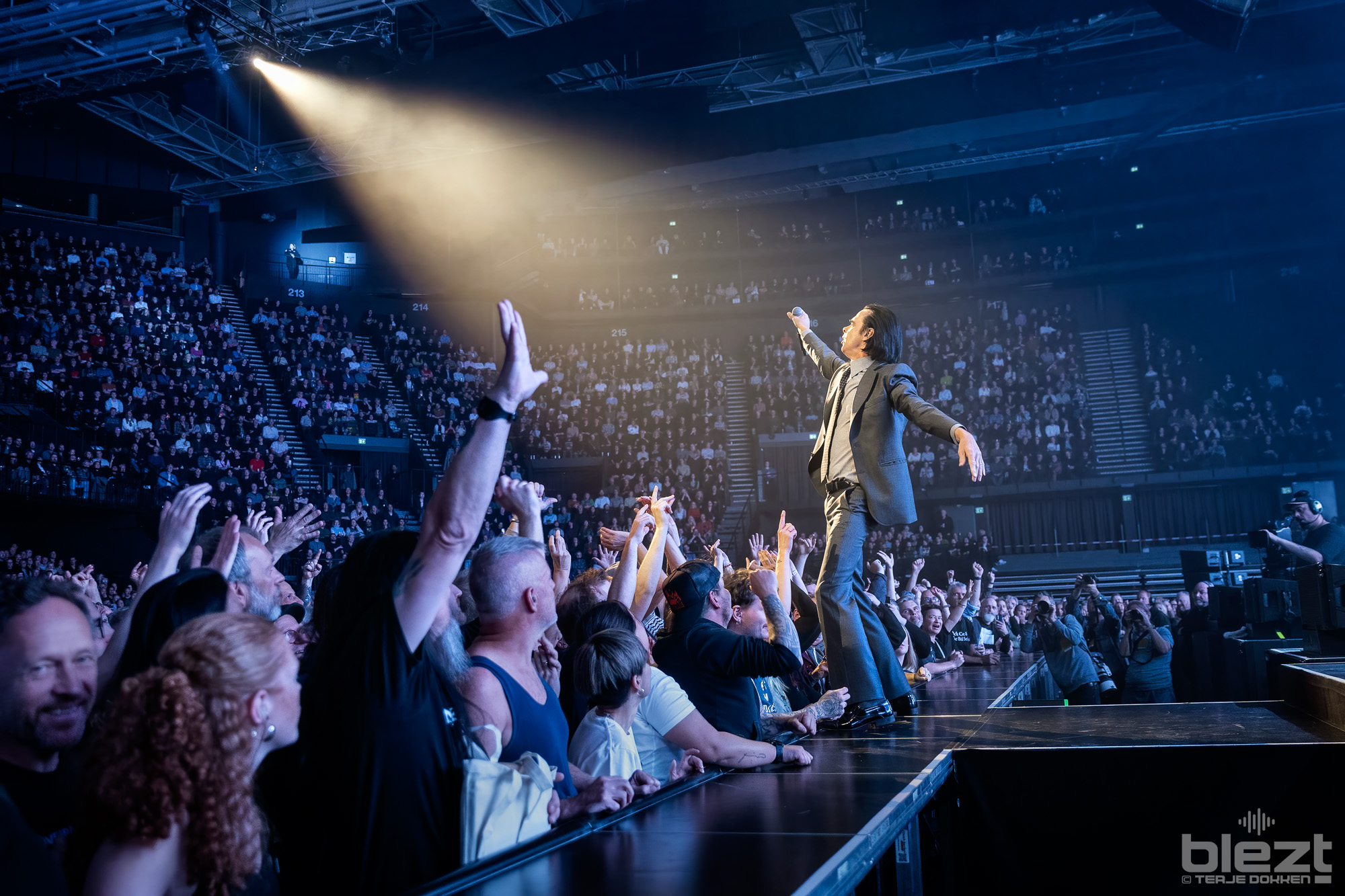 Nick Cave & The Bad Seeds live I Oslo Spektrum oktober 2024 - BLEZT