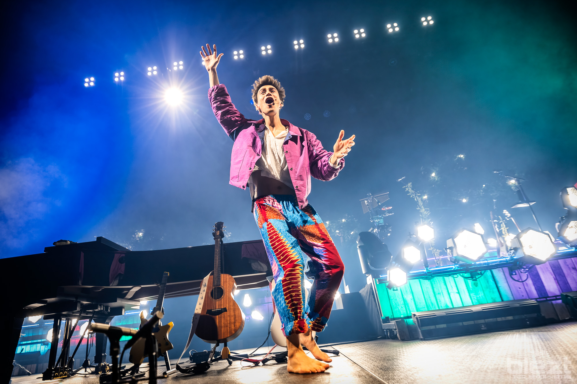 Jacob Collier live i Oslo Spektrum november 2024 - BLEZT