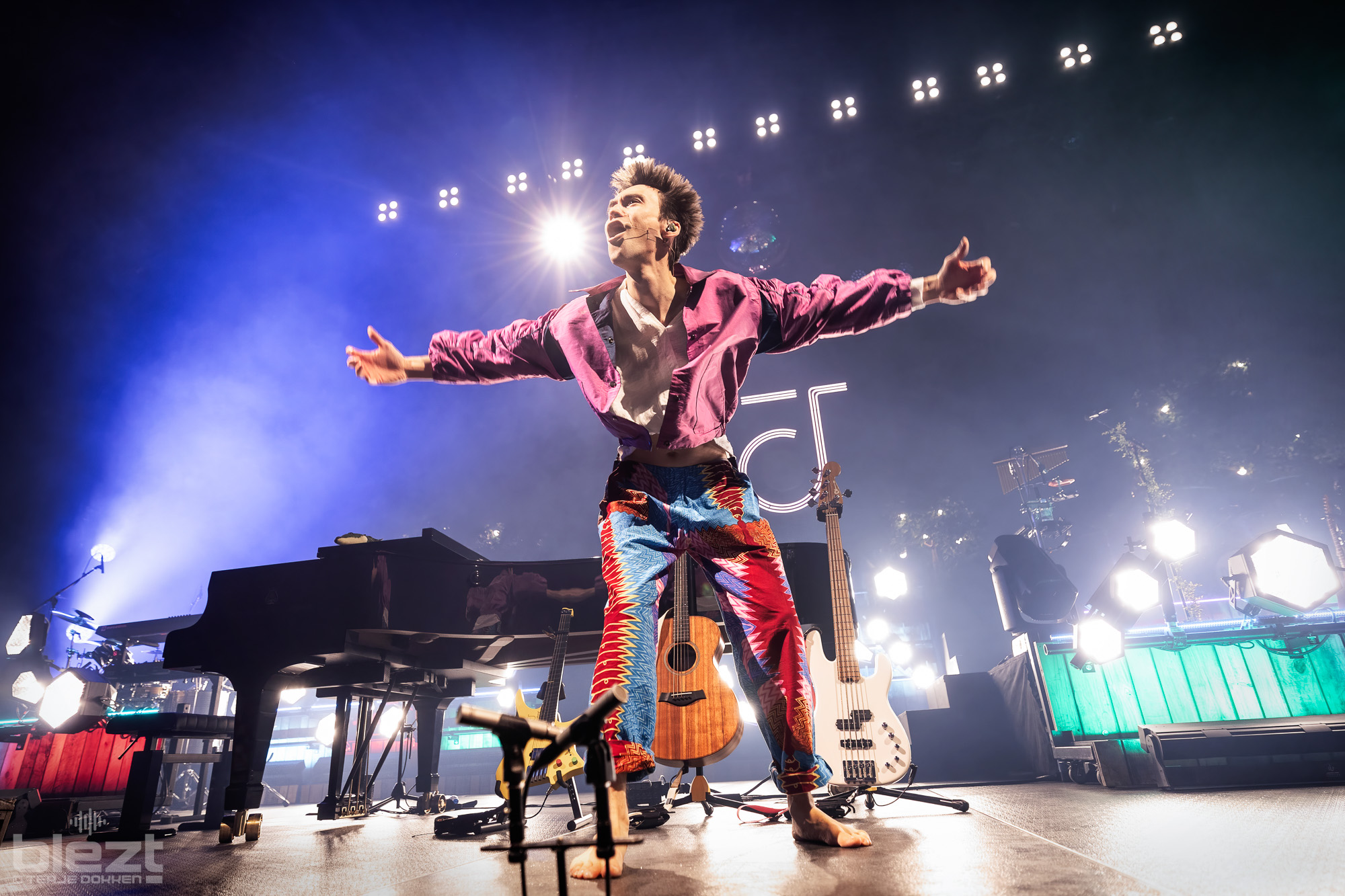 Jacob Collier live i Oslo Spektrum november 2024 - BLEZT