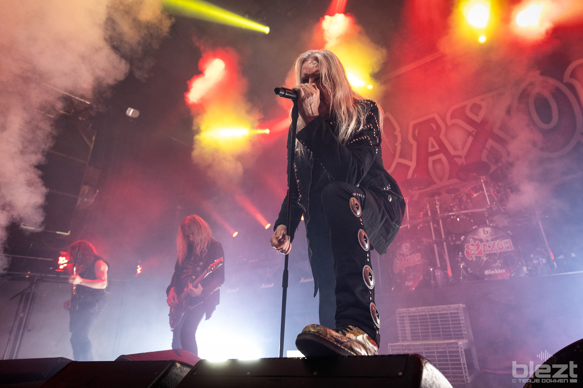 Saxon live på Rockefeller i Oslo februar 2025 - BLEZT