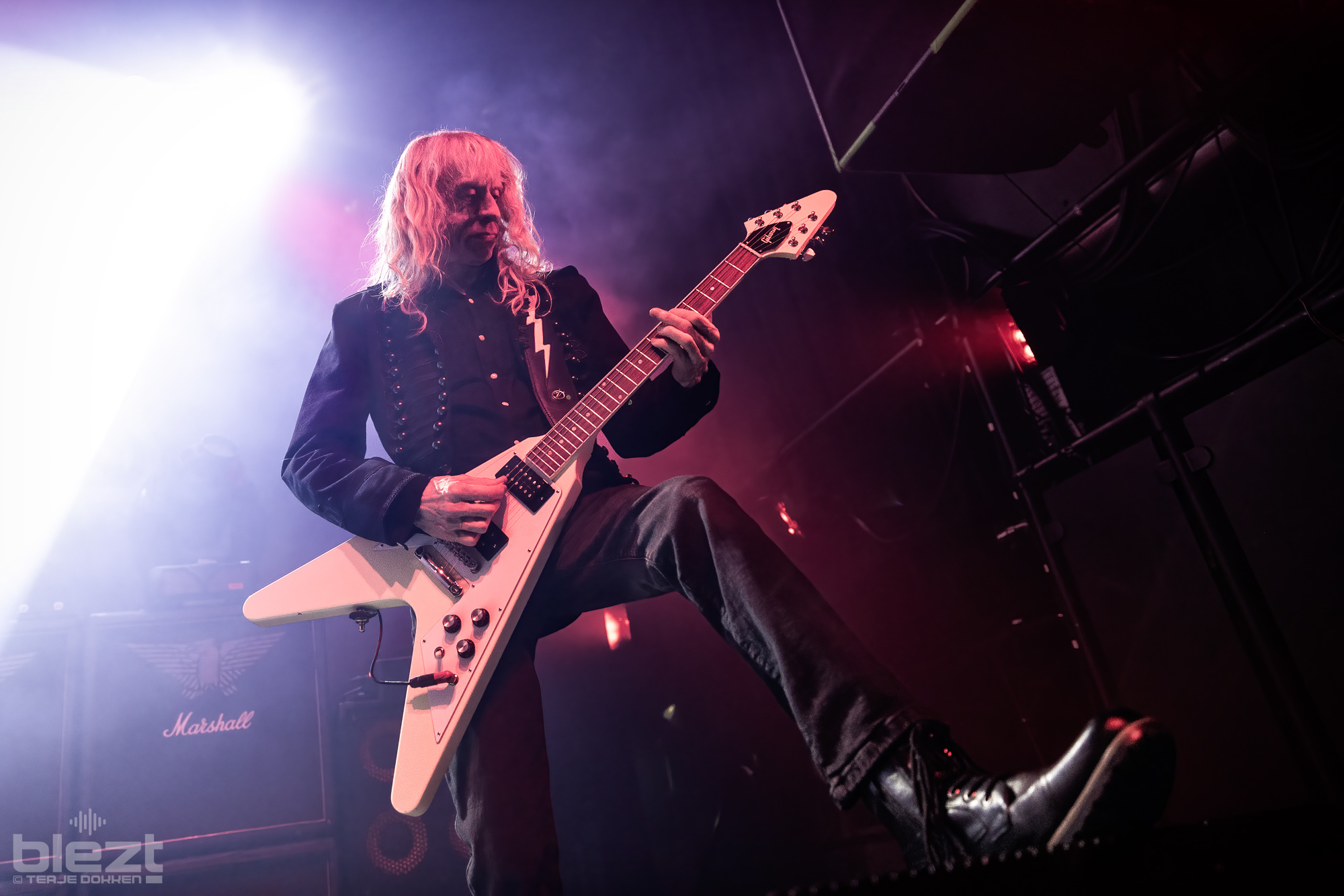 Saxon live på Rockefeller i Oslo februar 2025 - BLEZT