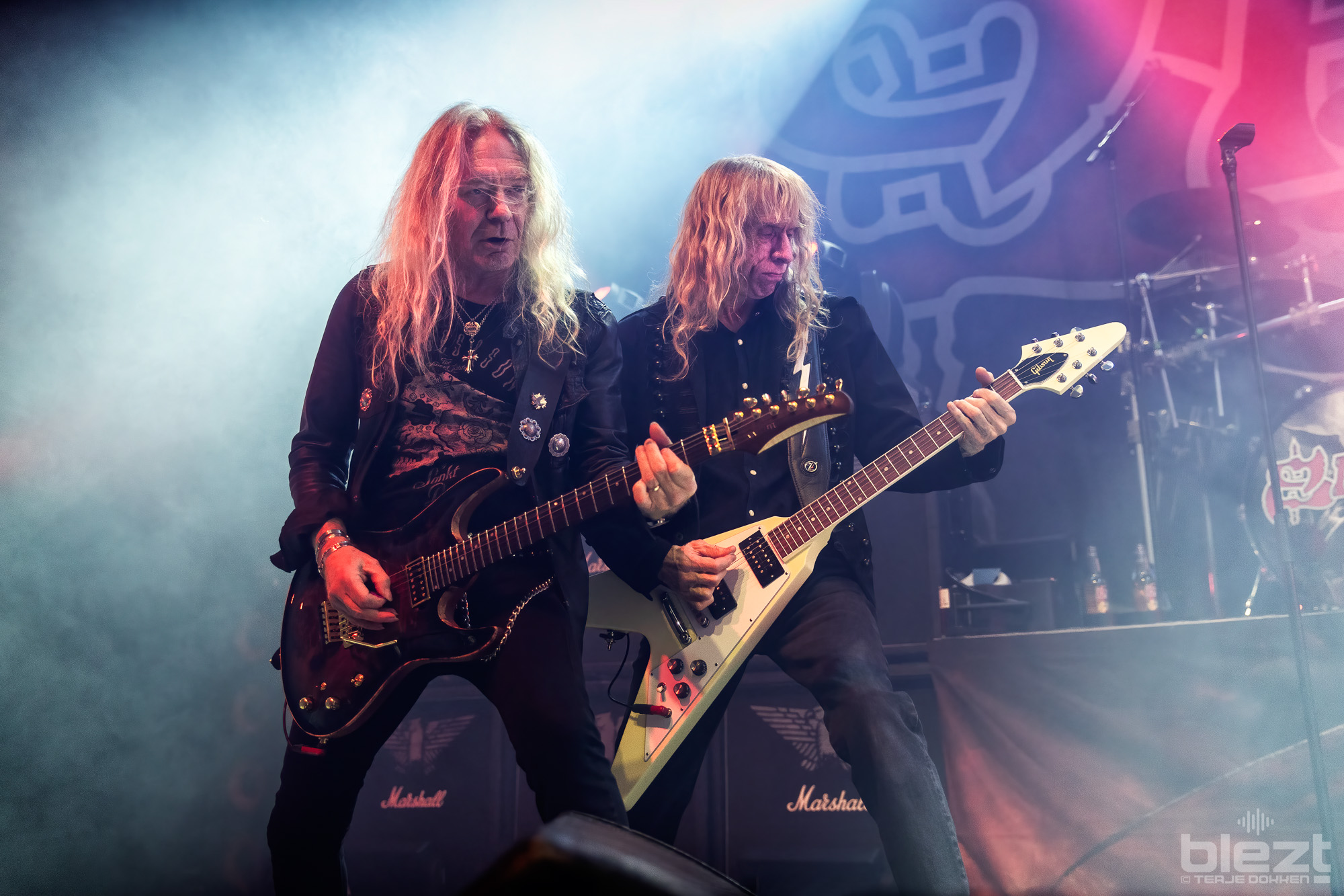 Saxon live på Rockefeller i Oslo februar 2025 - BLEZT