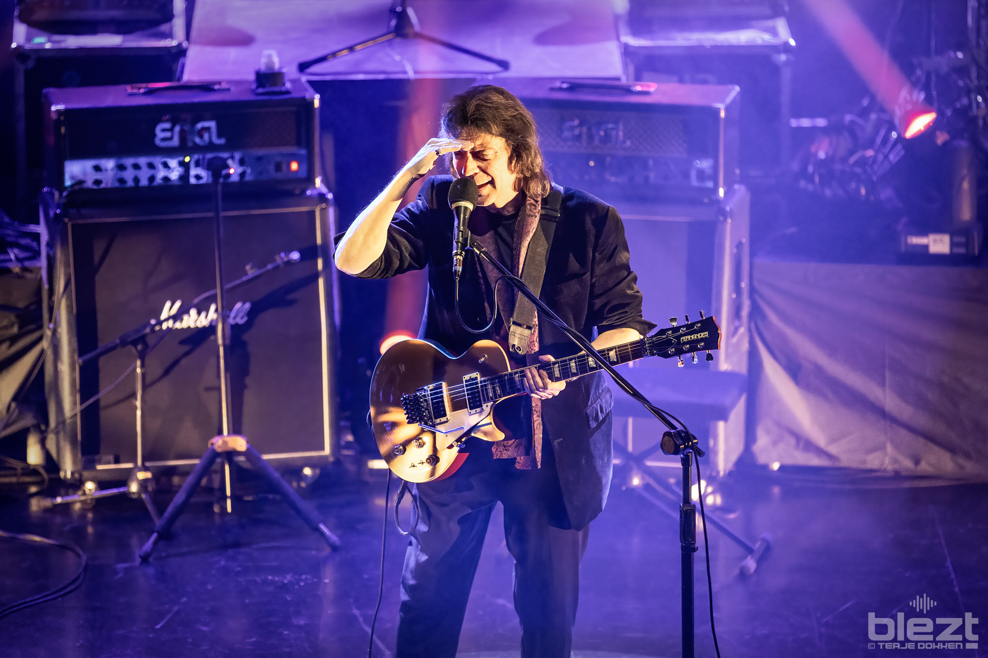 Steve Hackett live på Sentrum Scene i Oslo april 2025 - BLEZT
